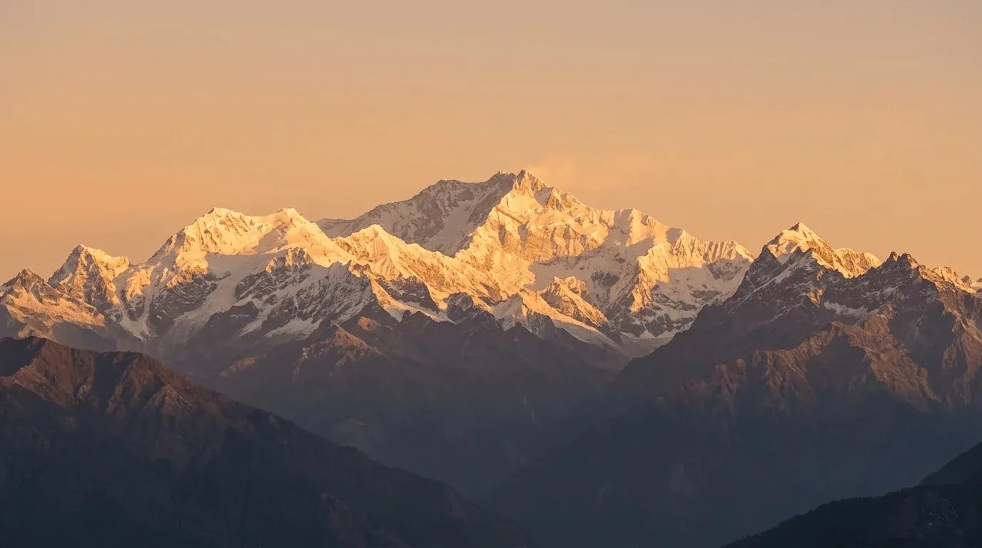Tiger Hill, West Bengal — sunrise over Kanchenjunga